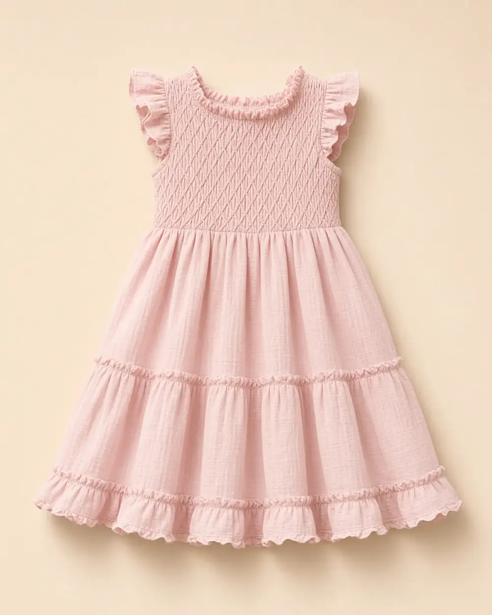Lavender Smock Dress