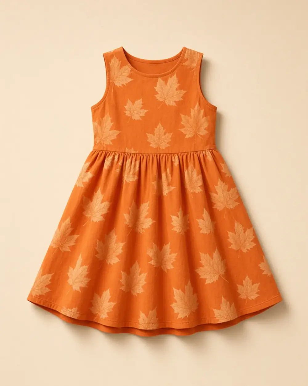 Maple Leaf Twirl Dress